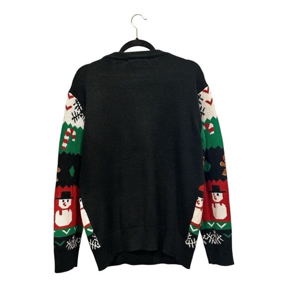 Simplee Christmas Sweater ugly Christmas sweater party Black, Green, Red unisex - Picture 2 of 8